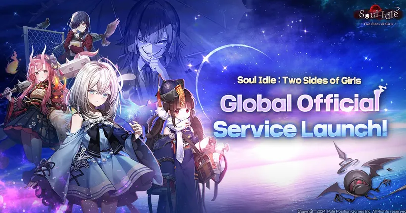 Soul Idle : Two Sides of Girls เปิดให้ผู้รอดชีวิตออกต่อสู้ไปกับเหล่าหญิงสาวผู้งดงามแล้วทั้ง Android และ iOS