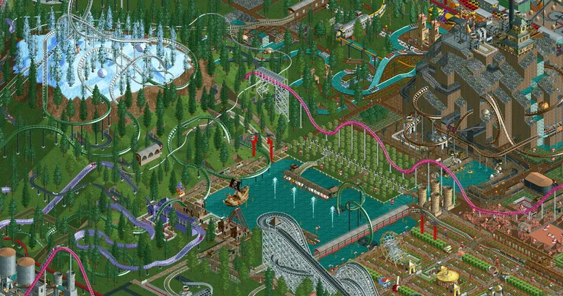 RollerCoaster Tycoon Classic+ เตรียมสวมบทบาทเป็นผู้ประกอบการสวนสนุกบน Apple Arcade เมษายนนี้!