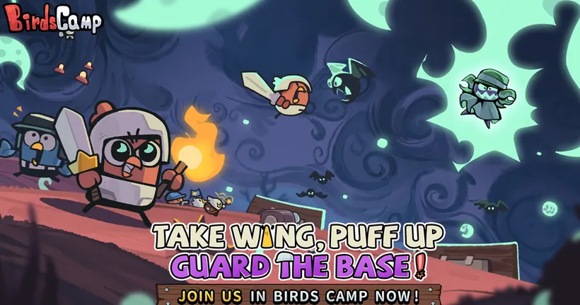 Birds Camp เกมแนว casual tower defense เปิดให้สวมบทบาทผู้บัญชาการนำทัพเหล่านกขนปุยป้องกันฐานแล้วบนสโตร์ไทย
