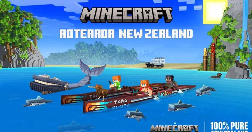 สายเกมเตรียมเฮ Minecraft ปล่อย DLC ใหม่ เปิดประสบการณ์ท่องเที่ยวนิวซีแลนด์เสมือนจริง