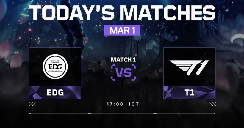 T1 ดับฝันแชมป์เก่า EDG ทะยานผ่านเข้าสู่รอบชิงเจอกับ G2 ลุ้นแชมป์ Valorant Masters Bangkok 2025!