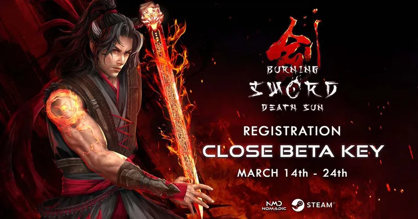 Burning Sword: Death Sun เกมแอ็คชั่นล่าล้างแค้นในโลกจอมยุทธ์ฝีมือคนไทย เปิดให้ลงทะเบียนทดสอบในรอบ Close Beta แล้ว