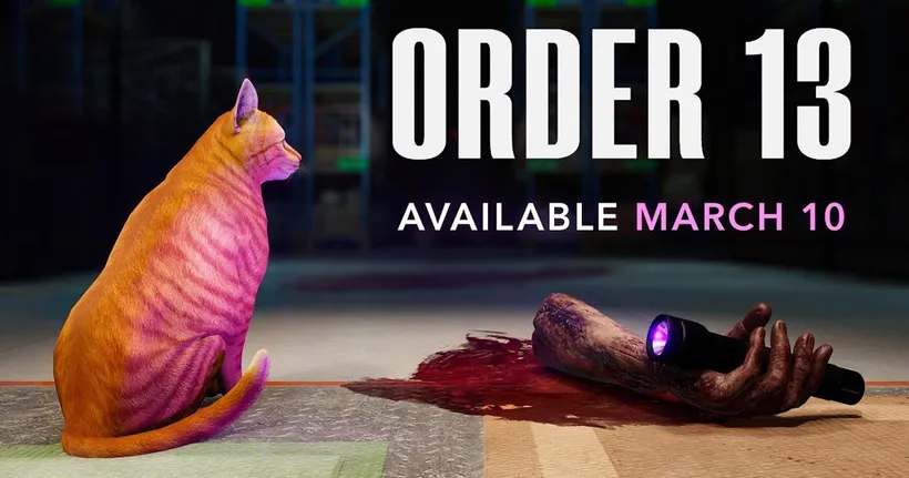 เกมสยองขวัญ ORDER 13 ปกป้องแมวส้มจากโกดังหลอน ลองเล่นเดโม่กันได้ก่อนเล่นจริง 10 มีนาคมนี้