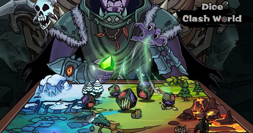 Dice Clash World เกม roguelike strategy ที่จะให้เราได้สวมบทเป็นนักรบและออกผจญภัยไปในโลกที่เต็มไปด้วยปริศนา
