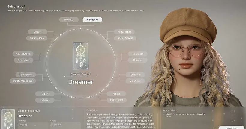 inZOI รวมลิสต์ Traits บุคลิกนิสัยของ Zoi พร้อมคำอธิบาย (Early Access Build)