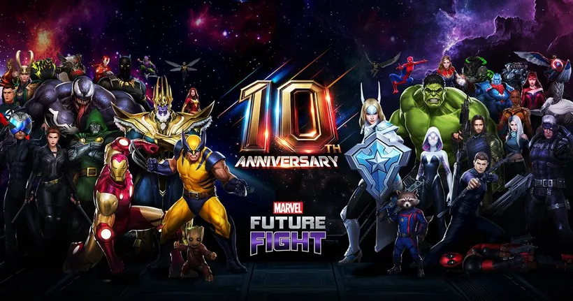 MARVEL Future Fight เปิดหน้าเว็บกิจกรรมร่วมฉลองครบรอบ 10 ปี !