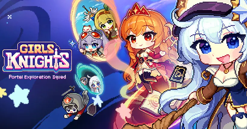 Girls Knights: SQUAD RPG เกมมือถือแนว Idle RPG สะสมตัวละคร เปิดให้ลงทะเบียนเตรียมให้มาสร้างสุดยอดทีมอัศวินสาวสุดน่ารัก