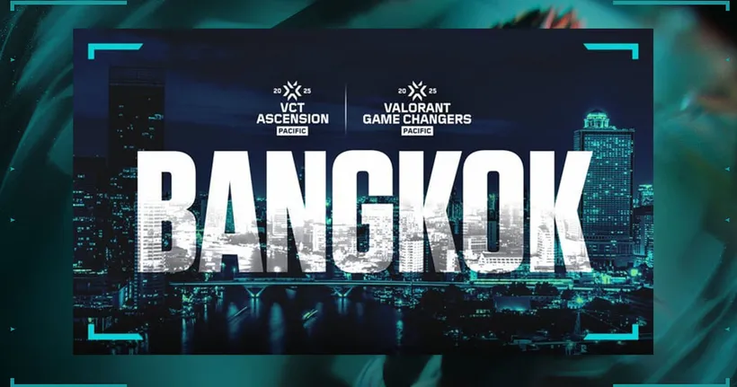 VALORANT เตรียมจัดการแข่งขัน VCT Ascension Pacific และ Game Changers Pacific ในเดือนตุลาคมที่กรุงเทพ
