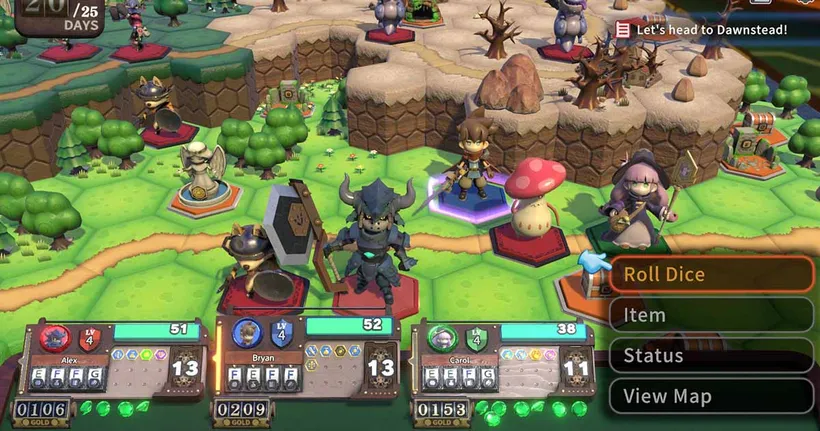 VIractal เกม RPG สไตล์บอร์ดเกม จากผู้สร้าง Dokapon ประกาศลง Steam