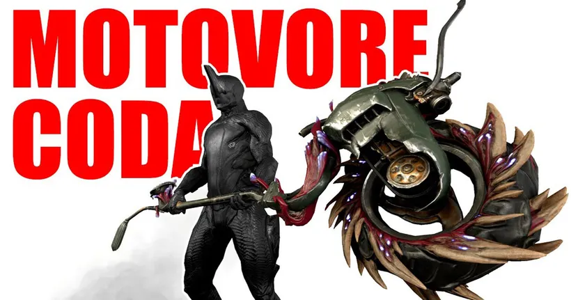 CODA MOTOVORE【 ค้อนล้อหมุน เปลี่ยนหัวได้ 3 แบบ 】- WARFRAME