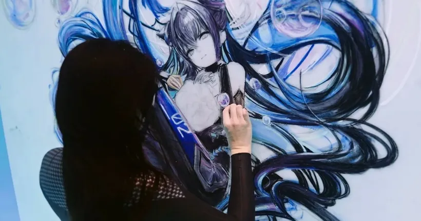 ศิลปิน Nikke โชว์เจ๋ง! วาดรูปใต้น้ำ 20 ชั่วโมง ตัวละครใหม่ ฉลองครบรอบ 2.5 ปี