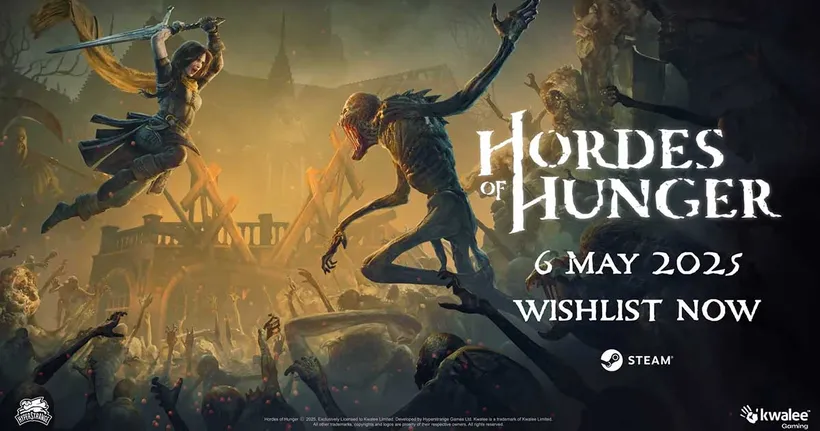 Hordes of Hunger เกม Roguelite ยุคกลาง เอาชีวิตรอดจากคลื่นมอนสเตอร์ ปล่อย Demo ให้เล่นแล้ว พร้อมเปิด Early Access 6 พฤษภาคมนี้