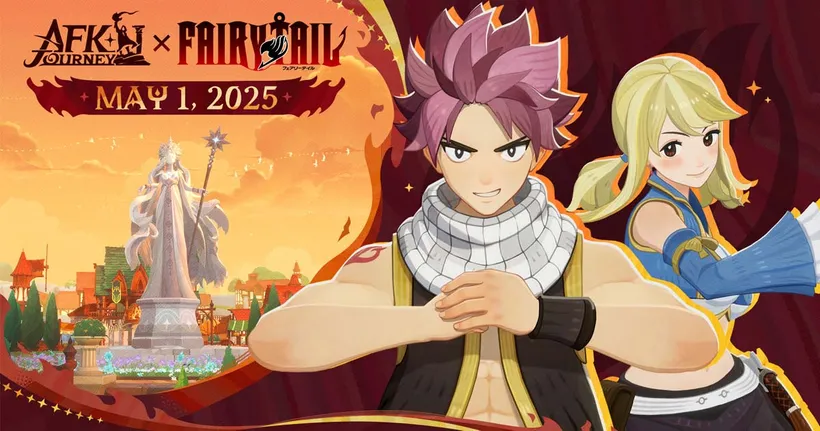 ลูซี่และนัตสึจาก Fairy Tail บุกโลก AFK Journey – อีเวนต์พิเศษเริ่มแล้ว!