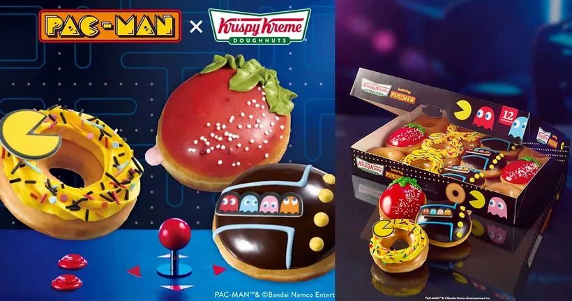 Krispy Kreme เปิดตัวโดนัทธีม Pac-Man ฉลองครบรอบ 45 ปีของซีรี่ส์เกม