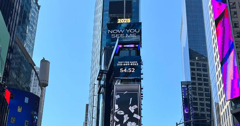 เปิดตัว Now You See Me: Now You Don’t กลางไทม์สแควร์ พร้อมนับถอยหลังสู่มหึมาจารกลครั้งใหม่ 13 พฤศจิกายนนี้ ในโรงภาพยนตร์