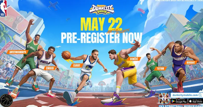 Dunk City Dynasty เกมมือถือ Streetball ประกาศลั่นเตรียมเปิด Global ให้มาลุยกันภายในเดือนพฤษภาคมนี้!