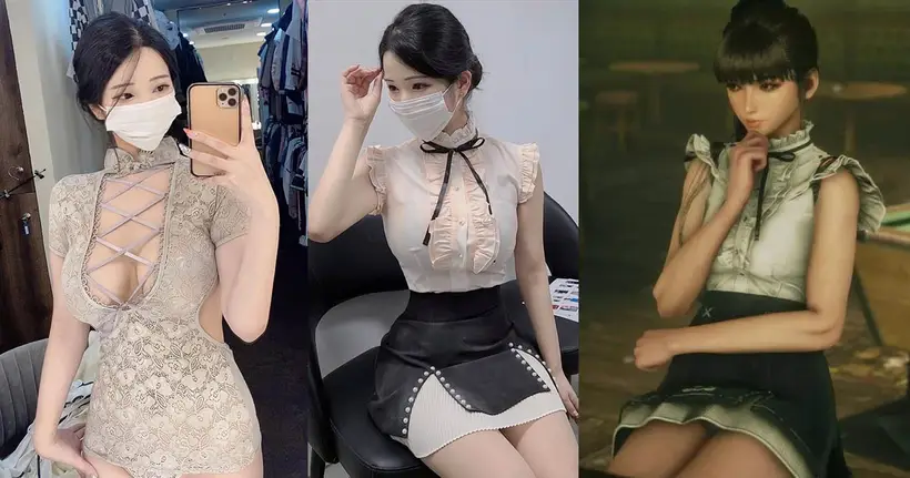 รวมภาพ Yun Seolhwa นางแบบสาวสุดเซ็กซี่ ต้นแบบโมเดลชุดของ EVE ใน Stellar Blade