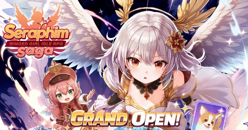 Seraphim Saga: Idle RPG เปิดให้ออกกอบกู้อาณาจักรสวรรค์ไปกับ Seraphim แล้วบนสโตร์ไทยทั้งสองระบบ!