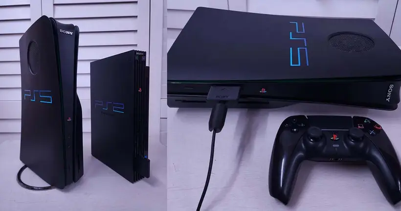 เกมเมอร์โชว์ความครีเอต ด้วยการแปลงโฉม PS5 ให้มีลุคเหมือนเครื่อง PS2
