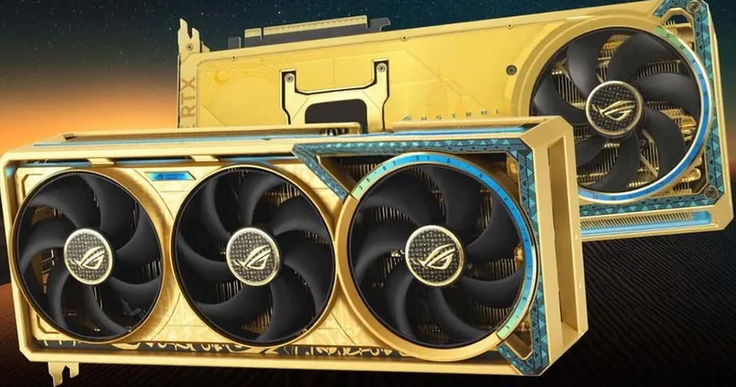 ASUS ROG Astral GeForce RTX 5090 Dhahab การ์ดจอผสมทองคำ ราคาแพงสุด 3 แสนกว่าบาท วางจำหน่ายแล้ว!