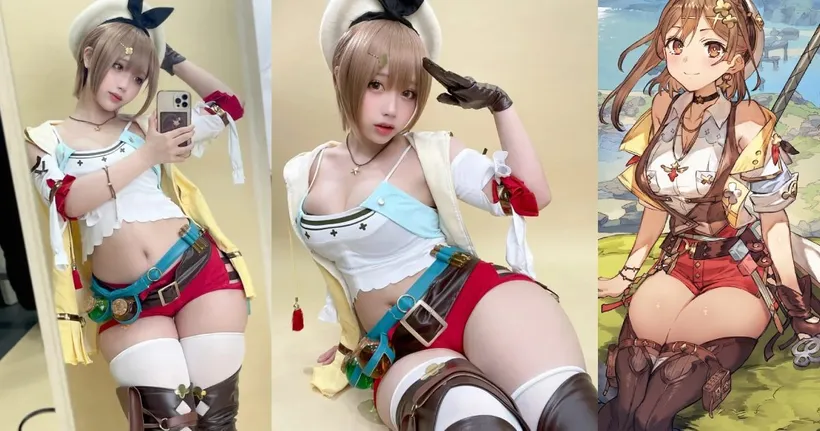 คอสเพลย์เยอร์สาวชาวญี่ปุ่นโชว์ผลงานการคอสเป็นตัวละครในซีรีส์เกม Atelier Ryza