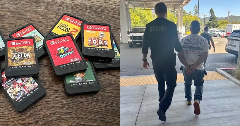 หนุ่มสหรัฐฯ โดนรวบ หลังขโมยเกม Switch มูลค่ารวมกว่า 3 แสนบาทจากห้องสมุดสาธารณะ