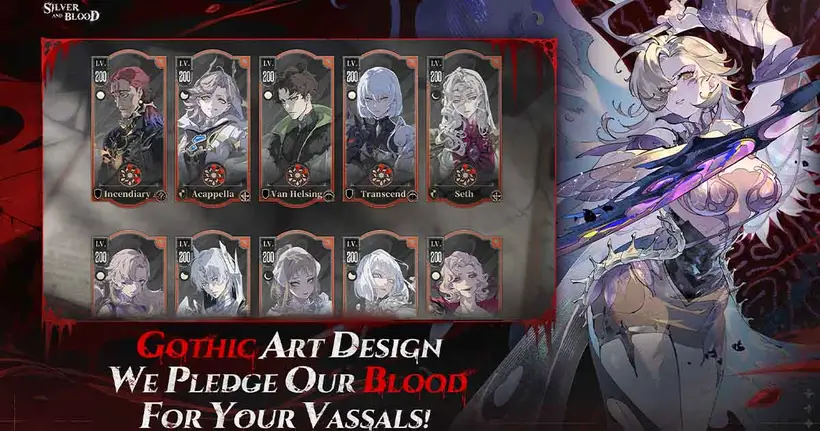 Silver and Blood - Tier List เทียร์ลิสต์ตัวละคร Vassal คนไหนดี คนไหนเก่ง ล่าสุด 2025