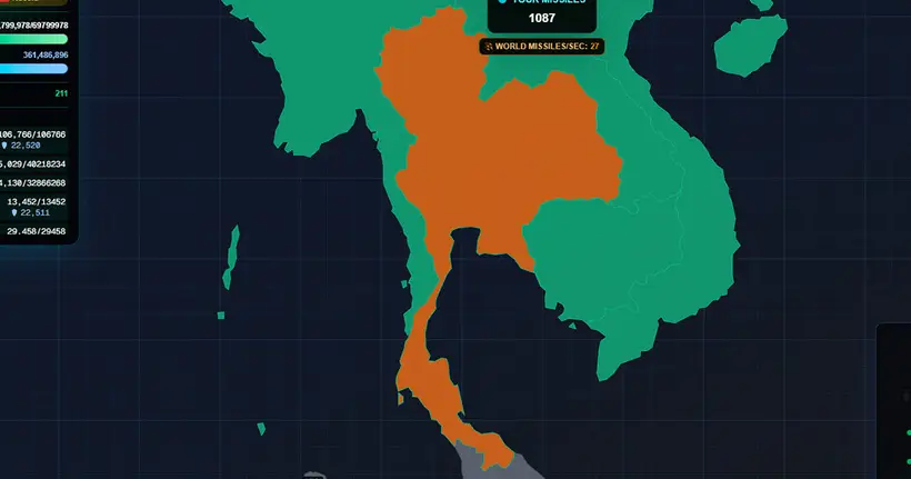 Clickwar.Games แย่แล้วประเทศไทยถูกยึดโดยรัสเซีย งานนี้เหล่าเกมเมอร์ต้องช่วยกันด่วน ๆ