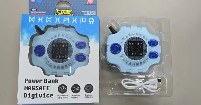 มาเป็นเด็กผู้ถูกเลือกกับ Digimon Adventure  MagSafe Power Bank แบตสำรองดีไซน์ดิจิไวซ์สุดล้ำ!