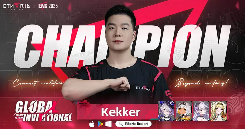 EWS 2025 Global Invitational จบลงอย่างสวยงาม แชมป์คือ Kekker!