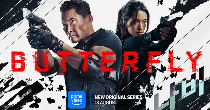 Prime Video เผยตัวอย่างและภาพ Key Art ของซีรีส์สายลับระทึกขวัญ Butterfly
