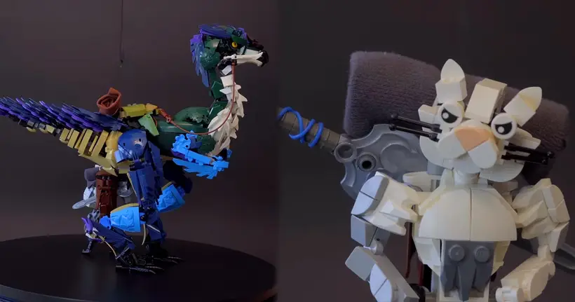 อย่างเจ๋ง! เมื่อแฟนมอนฮันโชว์ผลงานสร้างโมเดล Seikret และเหมียว Palico ด้วยตัวต่อ Lego ที่ชวนว้าว