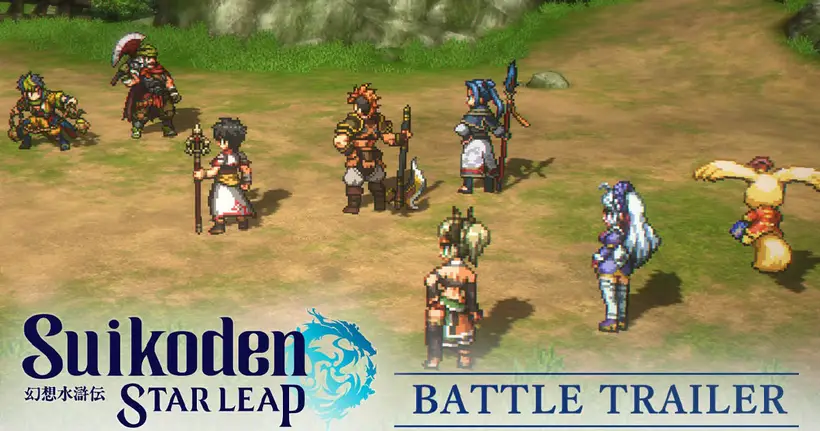 Suikoden STAR LEAP เผยคลิป ‘Battle’ trailer โชว์ระบบการต่อสู้