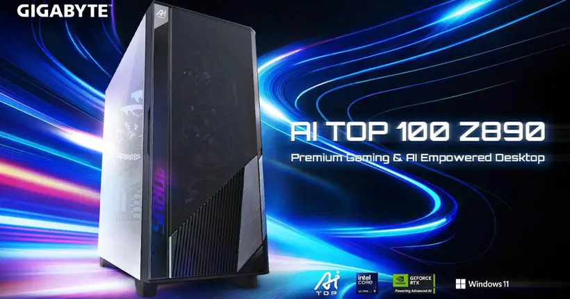 GIGABYTE เปิดตัวโซลูชั่นการเล่นเกมและการประมวลผล AI ระดับพรีเมียม AI TOP 100 Z890