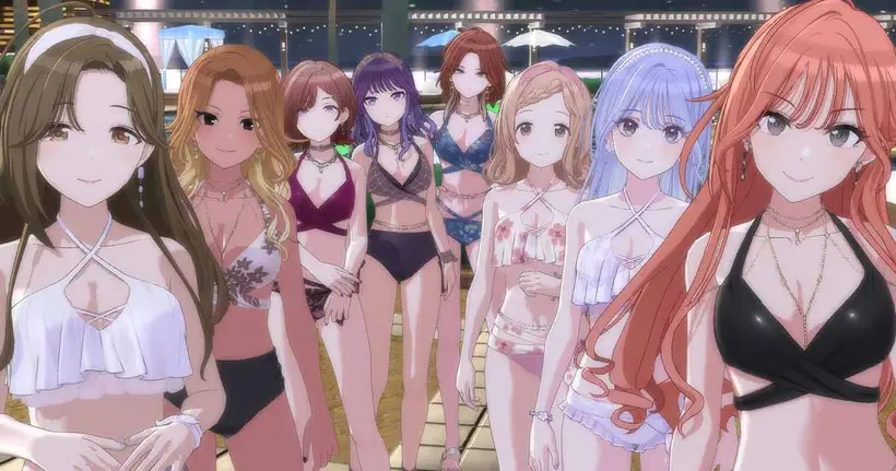 เต็มตาแบบ 4K! Idolmaster Shanison ปล่อย MV ใหม่ Summer Night Paradise ชุดว่ายน้ำและค่ำคืนที่แสนหรูหรา