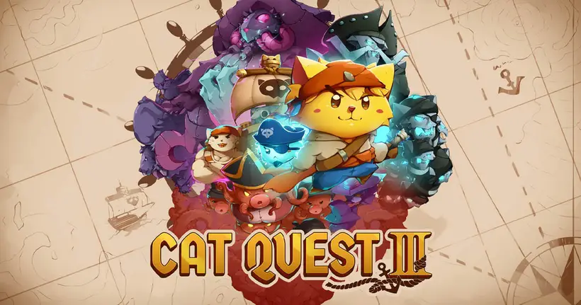 Cat Quest III เกมแนว open-world action RPG เปิดให้ออกท่องไปใน Purribean กับเจ้าเหมียวโจรสลัดแล้วบน iOS