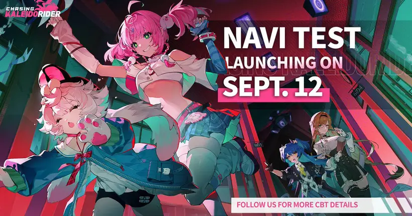 Chasing Kaleidorider เกมแนว RIDER Girl 3D romance RPG ประกาศเตรียมเปิดทดสอบรอบ NAVI Test 12 กันยายนนี้!