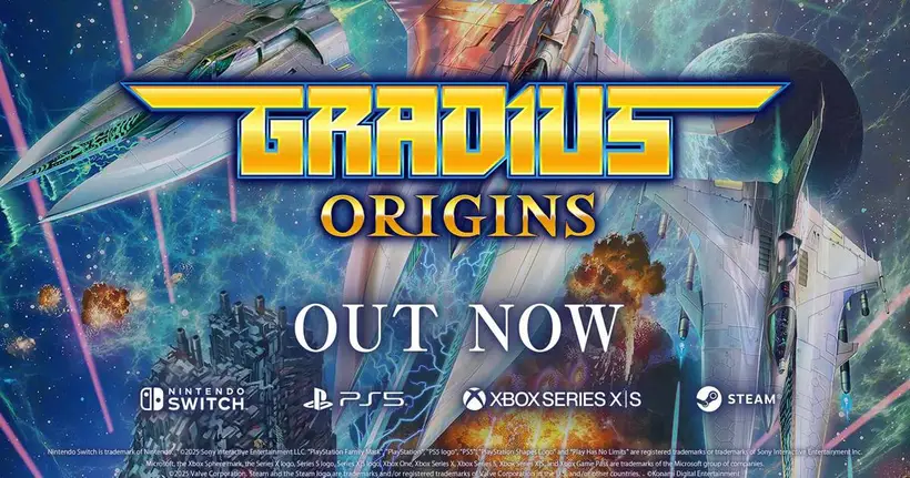GRADIUS ORIGINS วางจำหน่ายทั่วโลกแล้ววันนี้ พร้อมเกม SALAMANDER III และเกมคลาสสิกอีก 6 ภาค รวมถึงเกม GRADIUS ภาคที่ยังไม่เคยเปิดตัวนอกประเทศญี่ปุ่นมาก