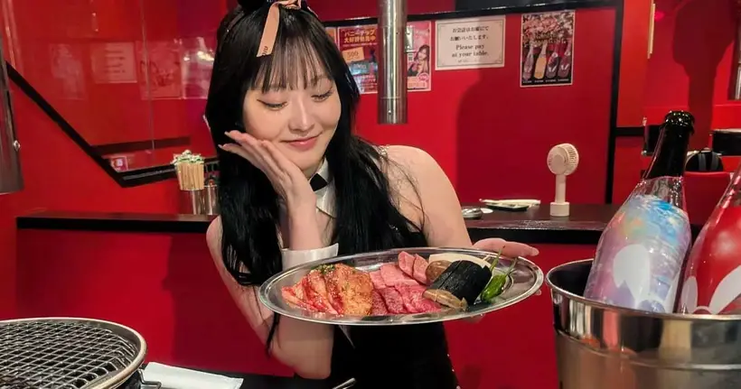 "Yakiniku & Bunny Girl" ร้านปิ้งย่าง ที่มี "บันนี่เกิร์ล" คอยปิ้งอาหารให้คุณ