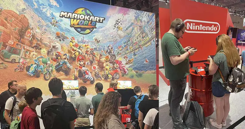 พาชมบรรยากาศบูธ Nintendo ภายในงาน gamescom 2025