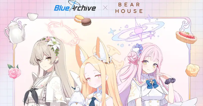 Blue Archive x BEARHOUSE “Tea Party Trinity’s Treats” Sold Out ใน 7 วัน!