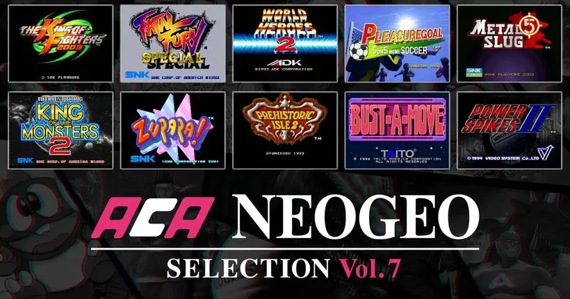 รวมเกมคลาสสิก ACA NEOGEO Selection Vol. 7 & Vol. 8 วางจำหน่าย 6 พฤศจิกายนนี้