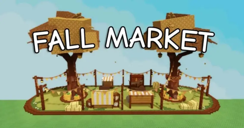 Grow a Garden อัปเดตอีเวนต์ Fall Market Event  พร้อมลิสต์รายชือพืชผลที่ต้องใช้ในอีเวนต์