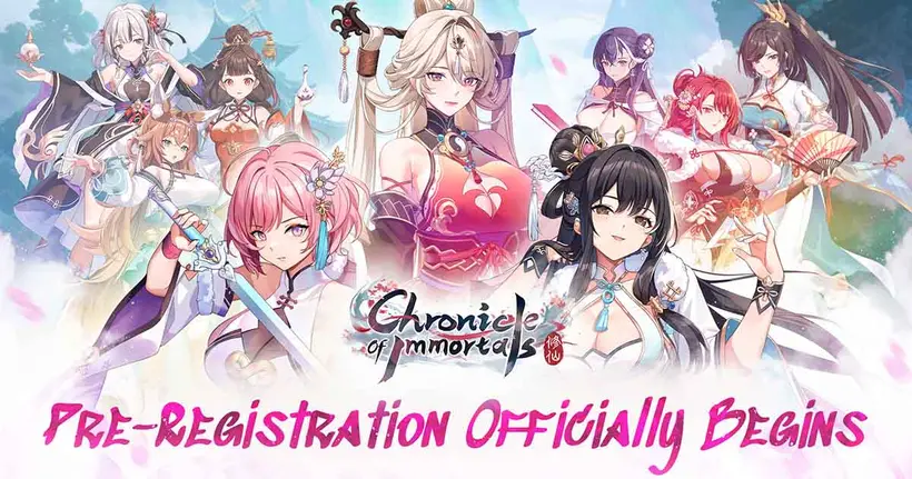 Chronicle of Immortals เกมมือถือ MMORPG สู่เส้นทางจอมยุทธ์ 18+ เปิดลงทะเบียนล่วงหน้าผ่าน Erolabs