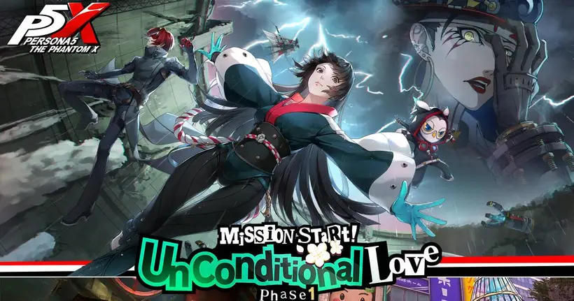 Persona5: The Phantom X อัปเดตครั้งใหญ่ Unconditional Love Phase 1 พร้อมคอนเทนต์ใหม่มากมาย