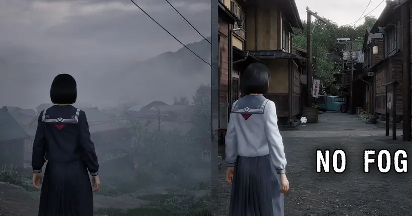 Silent Hill f กลายเป็นเกมเดินเล่นชิล ๆ เมื่อใช้ No Fog ม็อดลบหมอกออกไป!