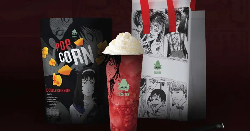 ให้จินตนาการของคุณลึกล้ำไปอีกขั้น!! กับโปรเจ็กต์สุดพิเศษ  “NOSE TEA x JUNJI ITO” การผสมผสานของ “รสชาติ” และ “ศิลปะสยองขวัญ”