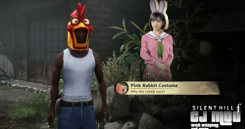 เมื่อนักม็อดม็อดเปลี่ยนตัวละคร Hinako จากเกม Silent Hill f ให้กลายเป็นพี่ CJ คนดี คนเดิม!