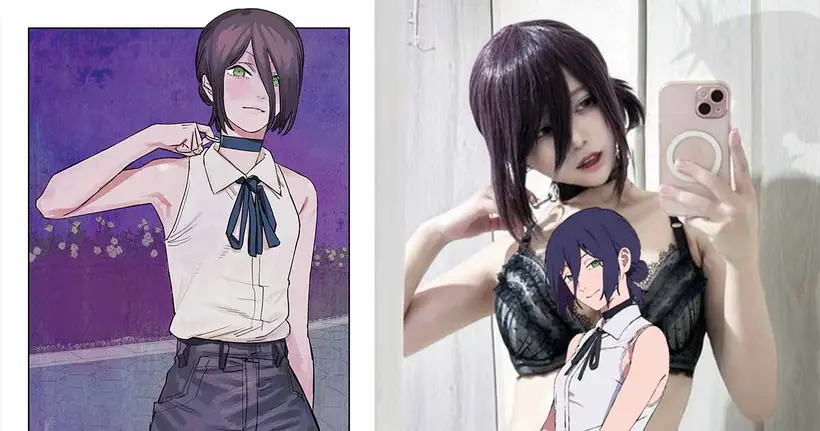 สาวคอสเพลย์ Reze จาก Chainsaw Man ในชุดหวิว ที่ Vibe อย่างได้ แม้แต่เงา!