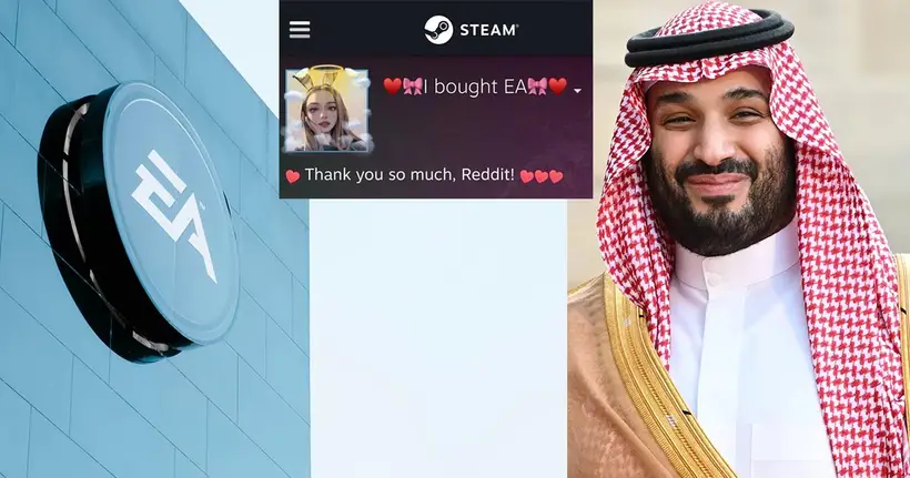 หลังบรรลุข้อตกลงขายกิจการ มกุฎราชกุมาร ซาอุฯ เปลี่ยน Account Steam เป็น "เราซื้อ EA แล้ว" งานนี้ปั่นสุดๆ !